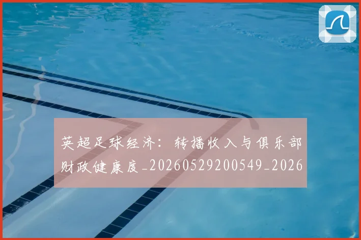 英超足球经济：转播收入与俱乐部财政健康度_20260529200549_20260710010220